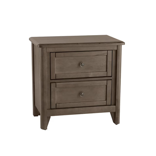 Woodbridge - Nightstand - 2 Drawer - Dark Cashmere