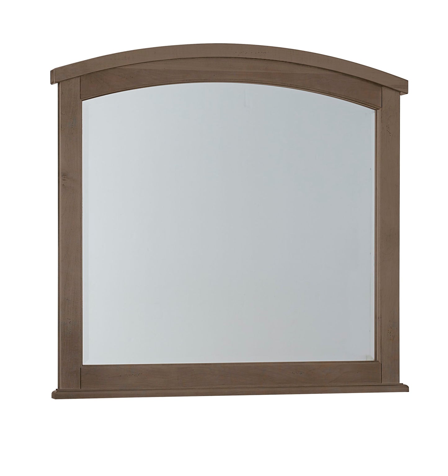 Woodbridge - Arched Mirror With Beveled Glass - Dark Cashmere