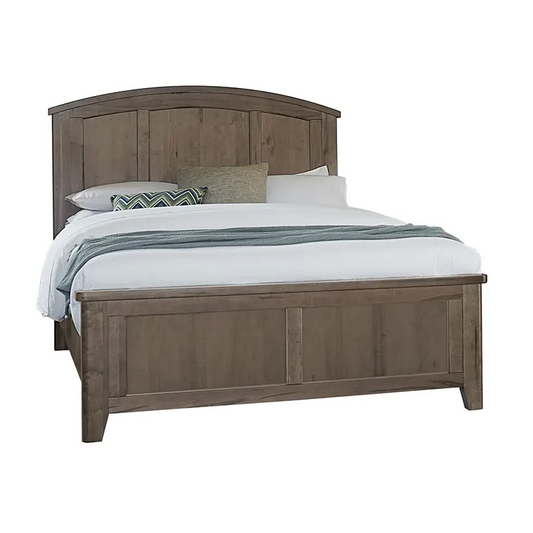 Woodbridge - Queen Arch Bed - Dark Cashmere