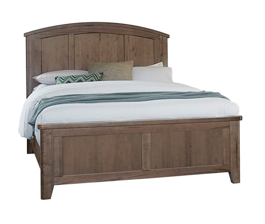 Woodbridge - King Arch Bed - Dark Cashmere