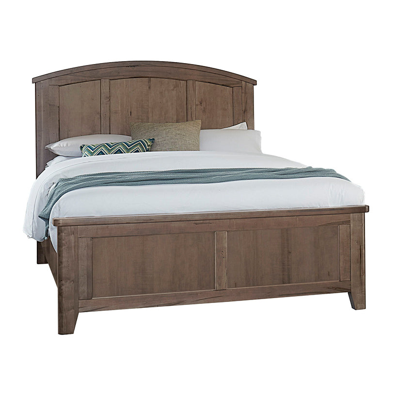 Woodbridge - California King Arch Bed - Dark Cashmere