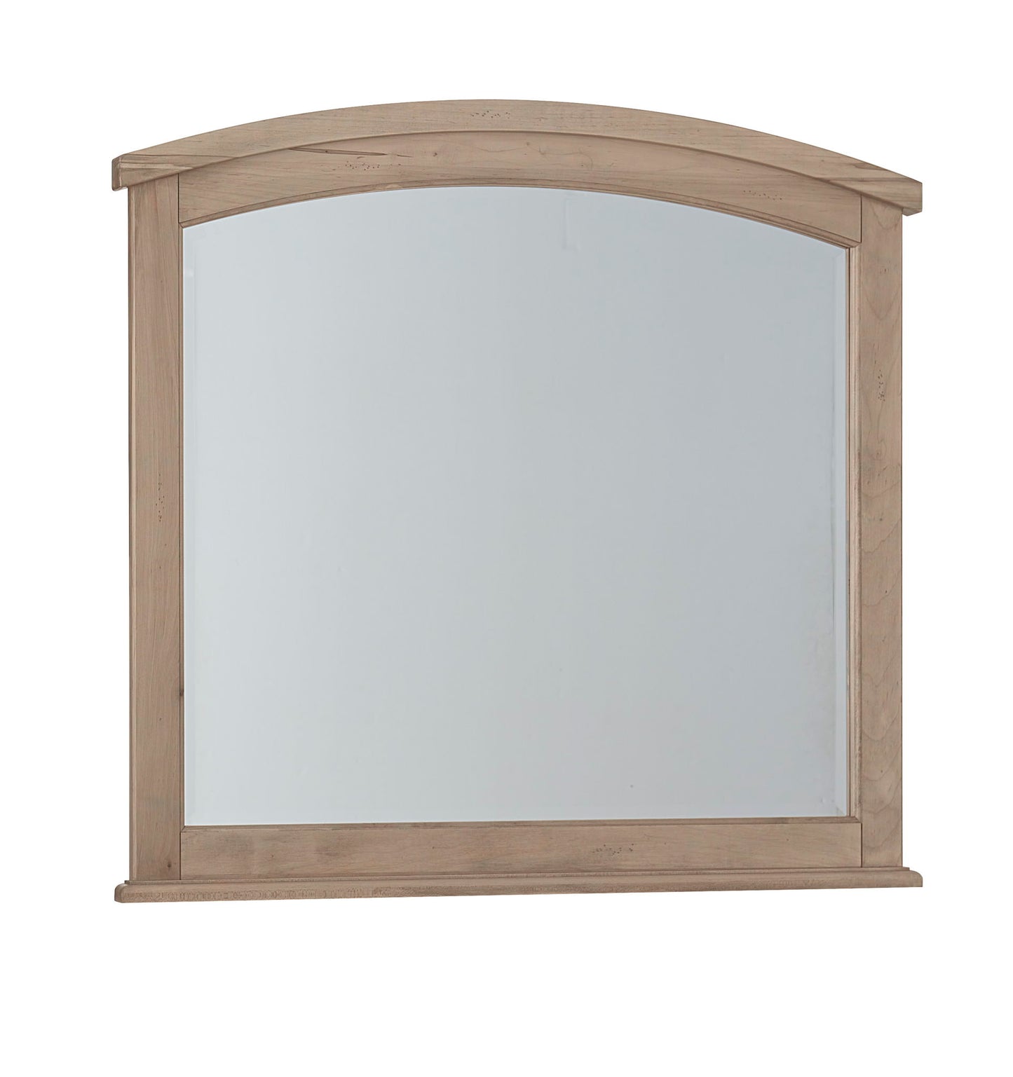 Woodbridge - Arched Mirror With Beveled Glass - Shadow Grey