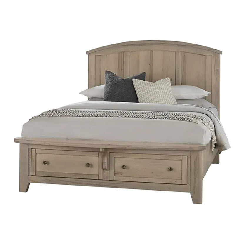 Woodbridge - Queen Arch Storage Bed - Shadow Grey