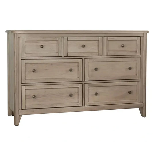 Woodbridge - Dresser - 7 Drawer - Clear Maple