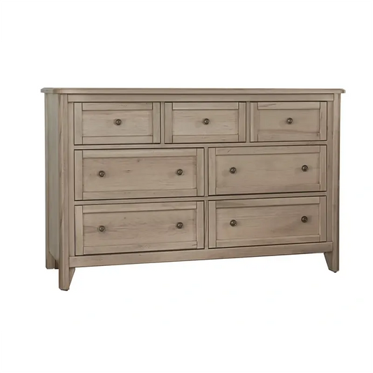 Woodbridge - Dresser - 7 Drawer - Clear Maple