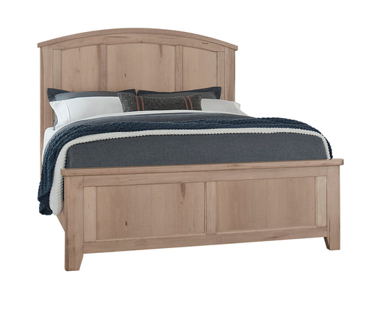 Woodbridge - King Arch Bed - Clear Maple