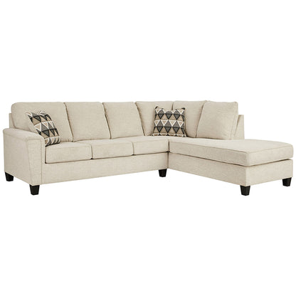 Abinger - Natural - Right Arm Facing Chaise With Sleeper Sectional