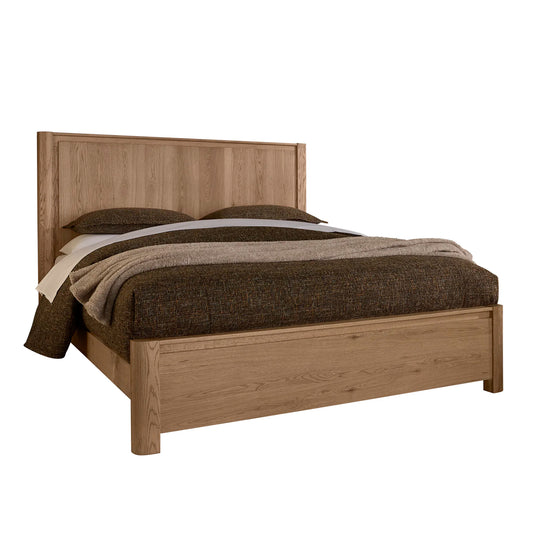 Lodge & Loft - King Radius Poster Bed - Blond Oak