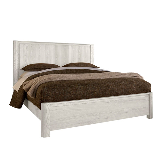 Lodge & Loft - King Radius Poster Bed - Soft White