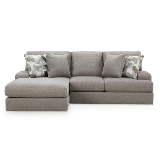Lindon - 2-Piece Sectional With LAF Corner Chaise - Smoke