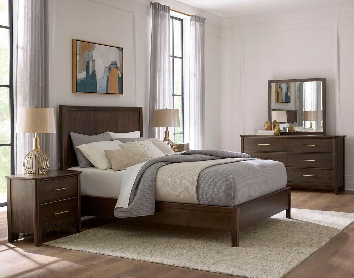 Nordhaven - Landscape Mirror - Nordic Walnut