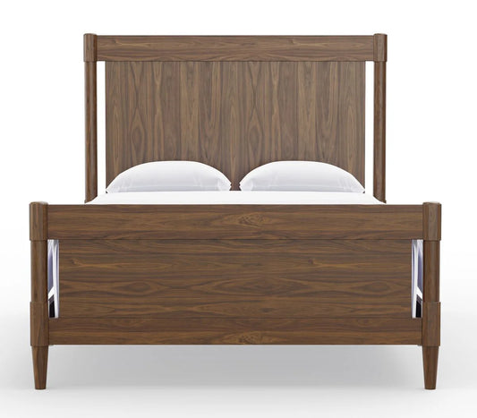 Nordhaven - King Poster Bed - Nordic Walnut