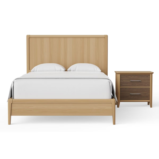 Nordhaven - 2 Drawer Nightstand - Two-Tone