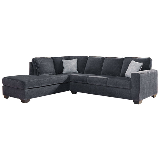 Altari - Slate - Left Arm Facing Chaise 2 Pc Sectional