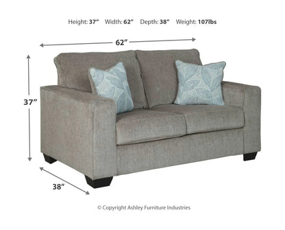 Altari - Alloy - 2 Pc. - Sofa, Loveseat