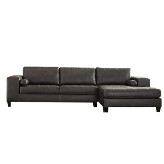 Nokomis - Charcoal - Right Arm Facing Corner Chaise 2 Pc Sectional