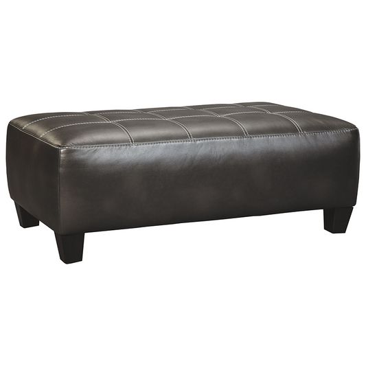 Nokomis - Charcoal - Oversized Accent Ottoman