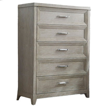 Belmar - 5 Drawer Chest - Washed Taupe