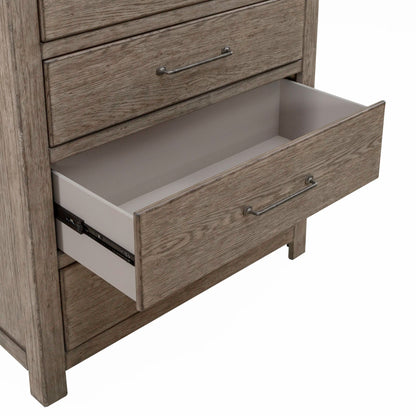 Skyview Lodge - 5 Drawer Chest - Light Brown-8