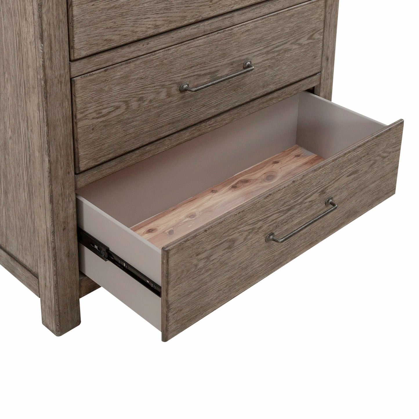 Skyview Lodge - 5 Drawer Chest - Light Brown-9