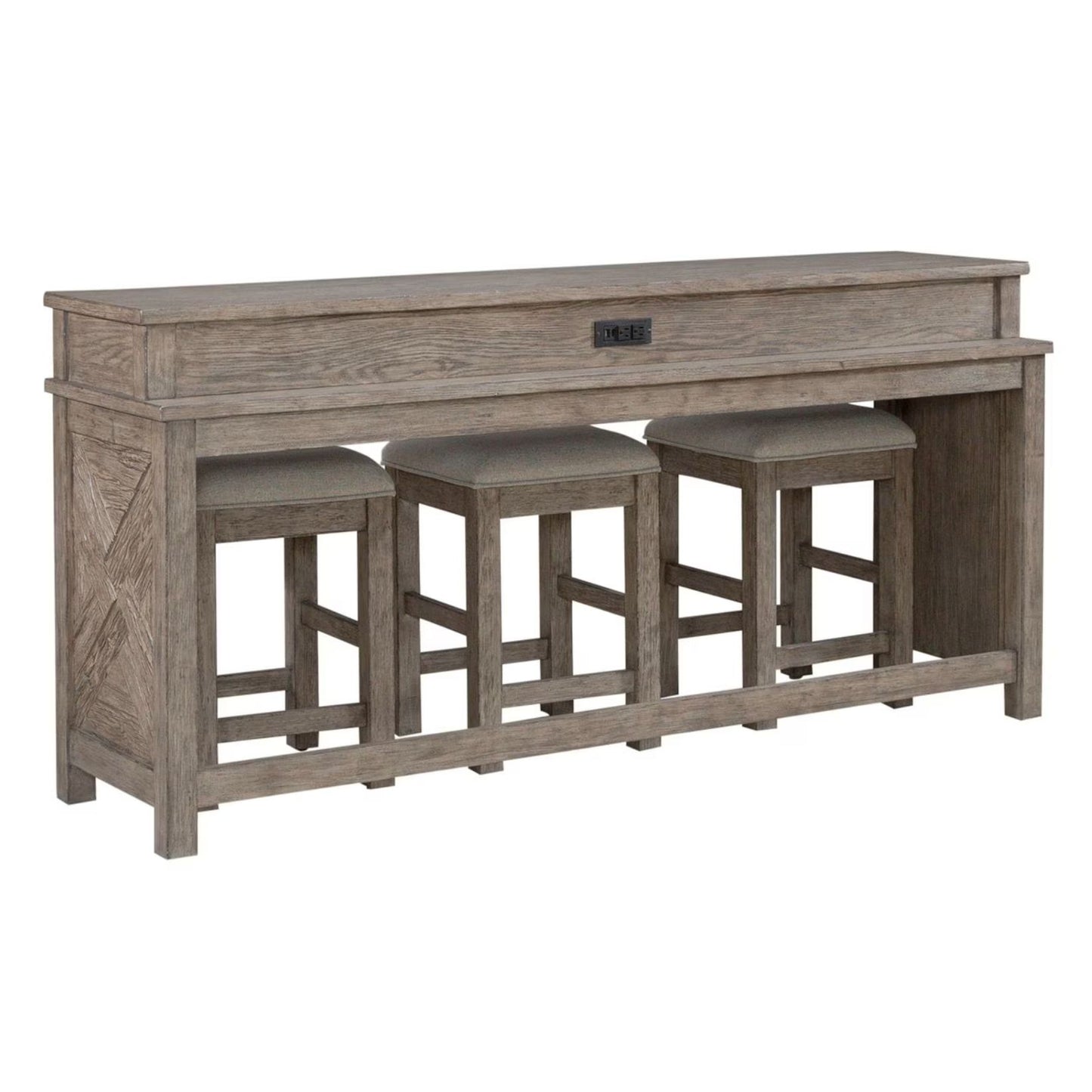 Skyview Lodge - 4 Piece Set - Cobblestone