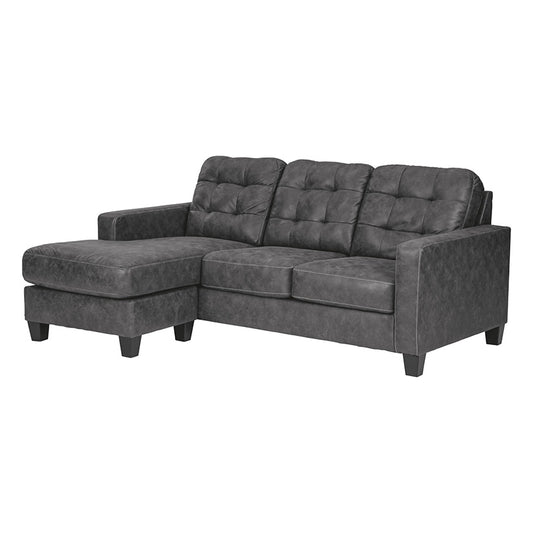 Venaldi - Gunmetal - Sofa Chaise