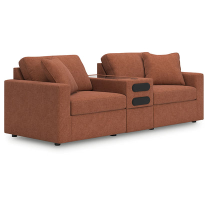 Modmax - Spice - 3-Piece Sectional With Audio System Console