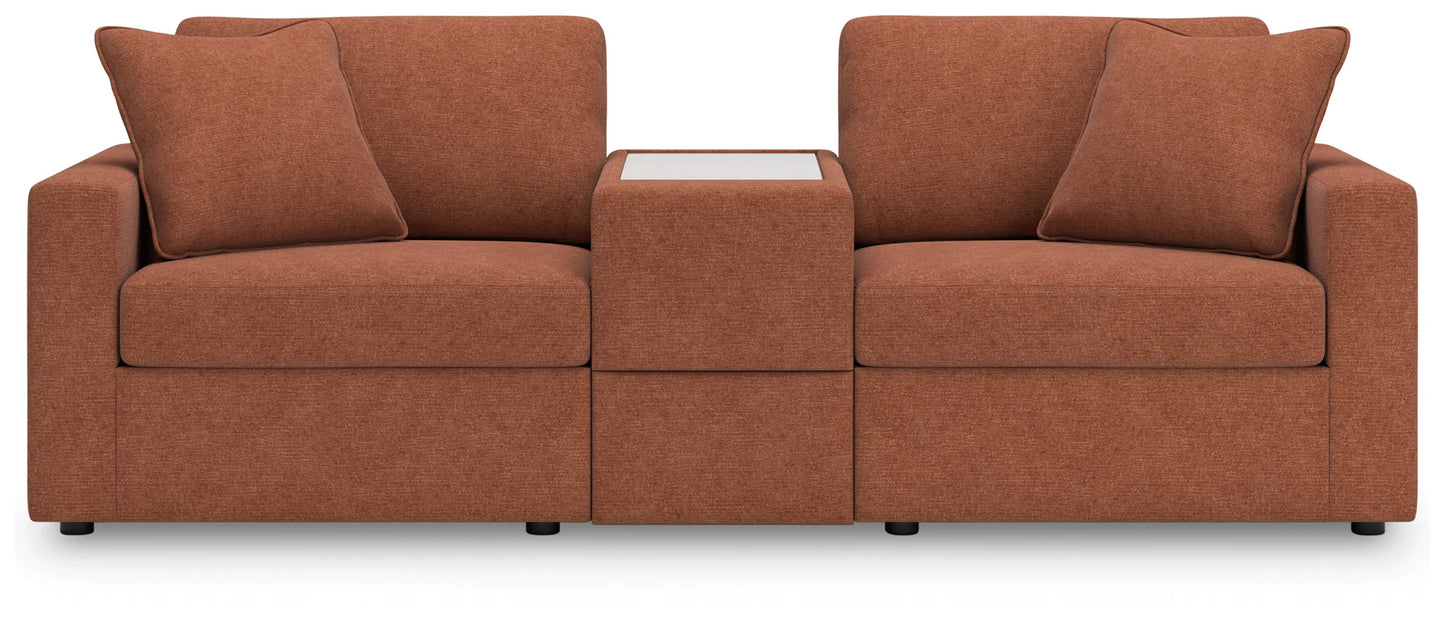 Modmax - Spice - 3-Piece Sectional With Storage Console