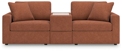 Modmax - Spice - 3-Piece Sectional With Storage Console