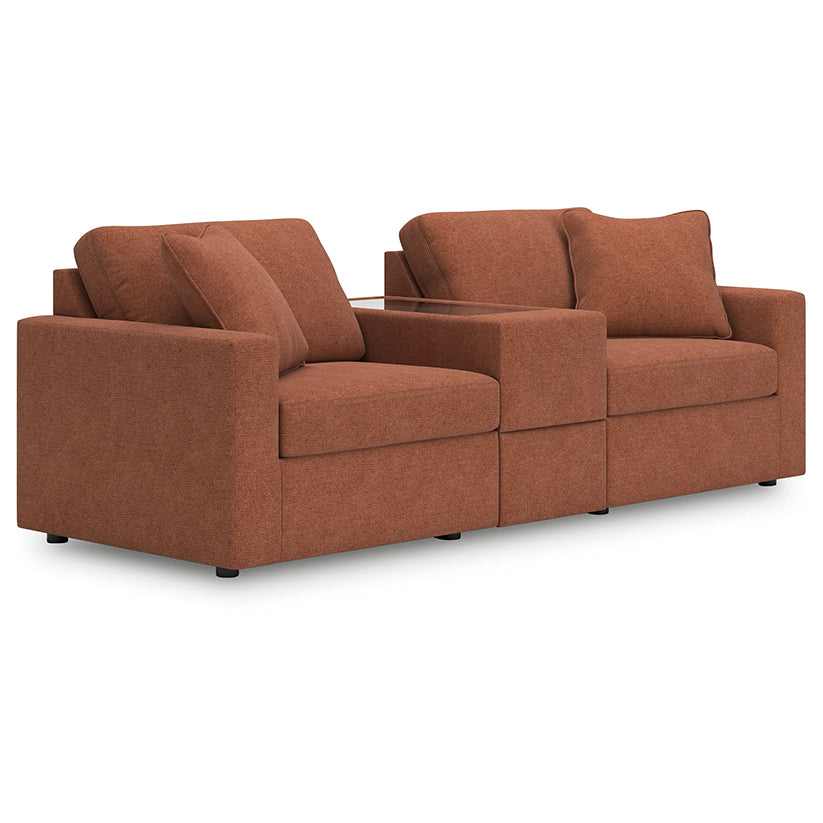 Modmax - Spice - 3-Piece Sectional With Storage Console