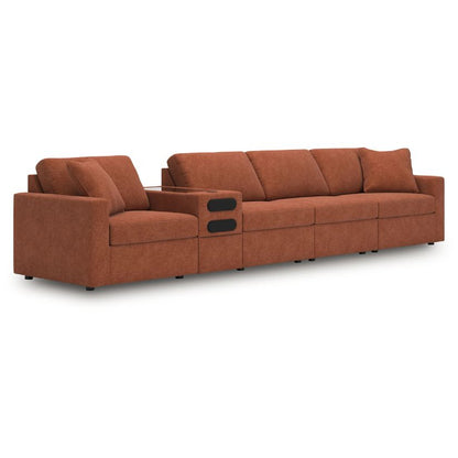 Modmax - Spice - 5-Piece Sectional With Audio Console
