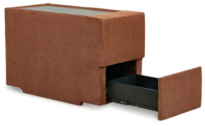 Modmax - Spice - 5-Piece Sectional With Audio System And With Storage Console