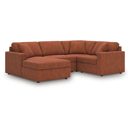 Modmax - Spice - 4-Piece Sectional With Laf Corner Chaise, With Raf Corner Chair