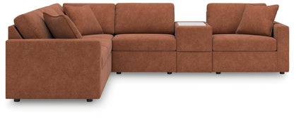 Modmax - Spice - 6-Piece Sectional With Storage Console