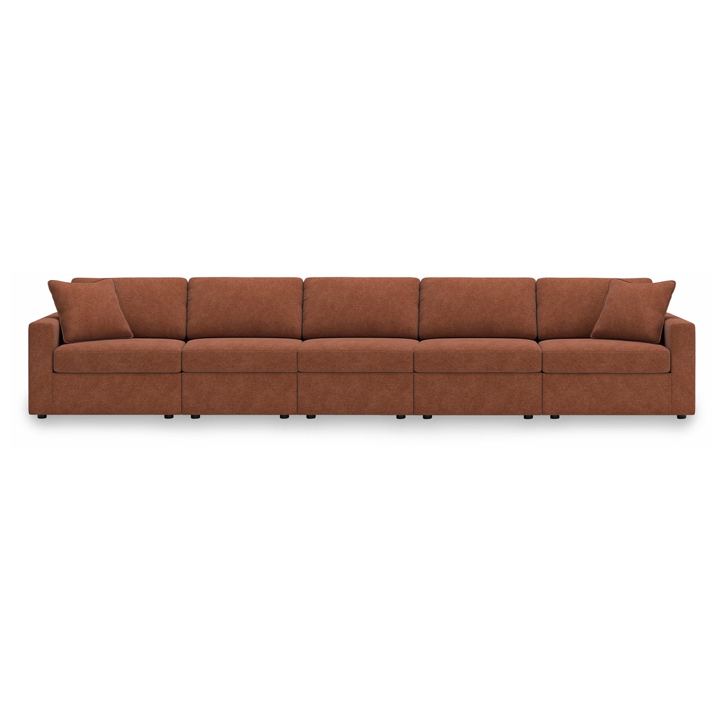 Modmax - Spice - 5-Piece Sectional With 3 Armless Chairs And LAF / RAF Corner Chairs