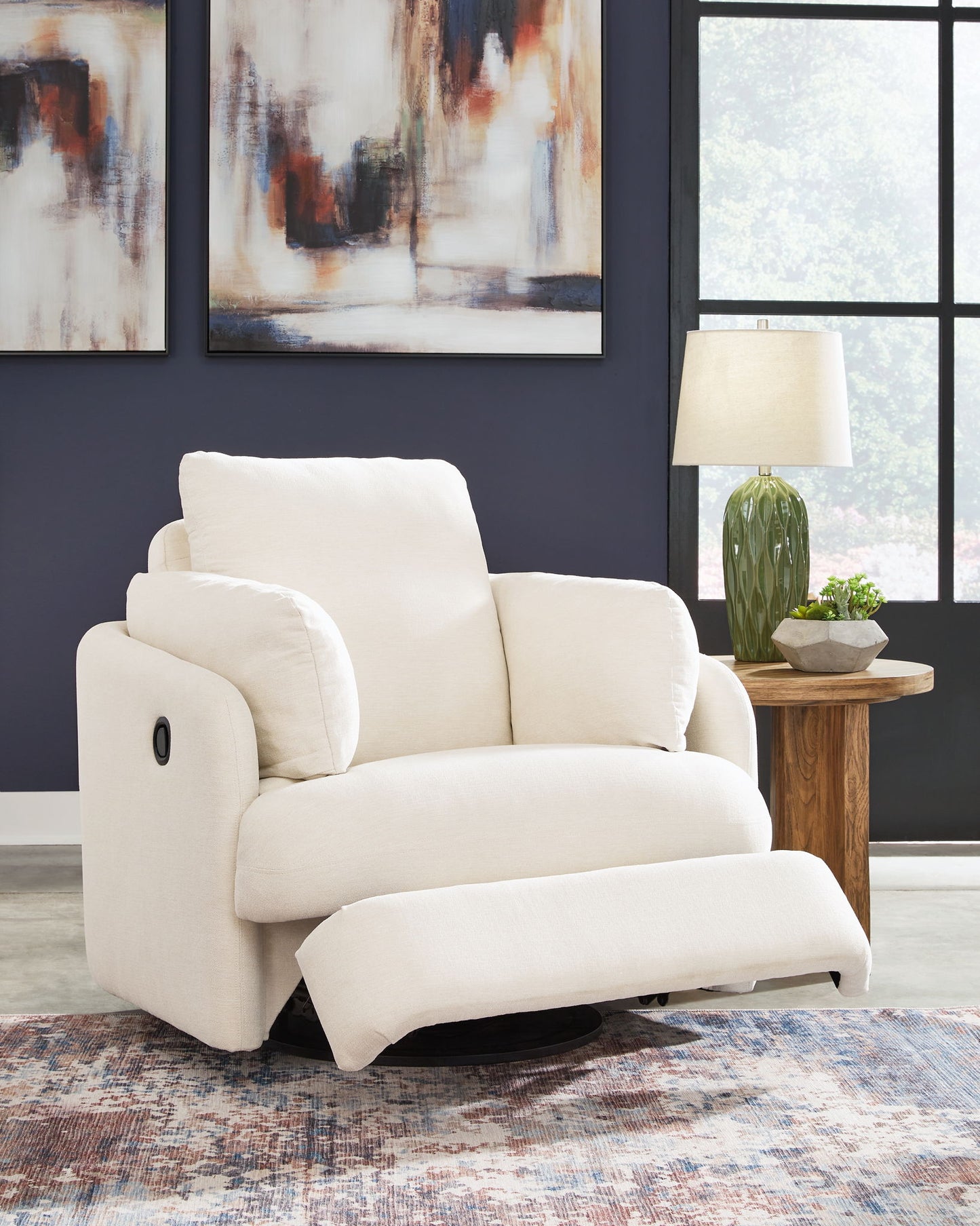 Modmax - Oyster - Swivel Glider Recliner