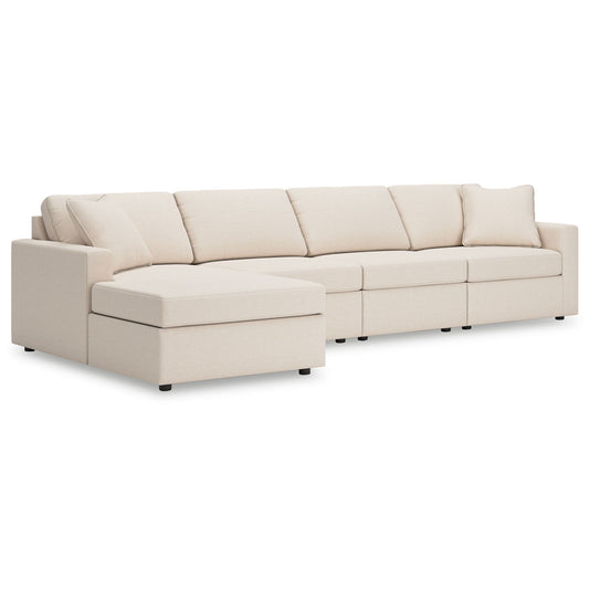 Modmax - Oyster - 4-Piece Sectional With Laf Corner Chaise