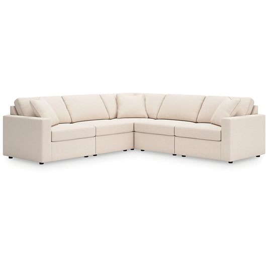 Modmax - Oyster - 5-Piece Sectional