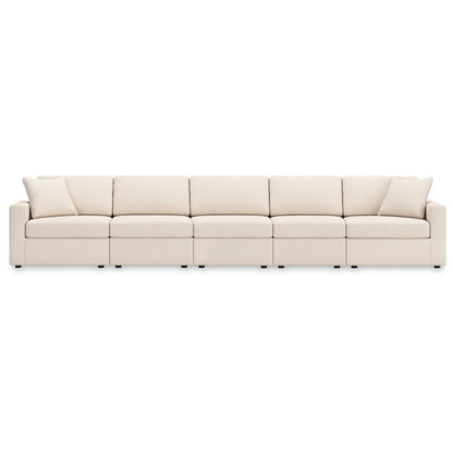 Modmax - Oyster - 5-Piece Sectional With 3 Armless Chairs
