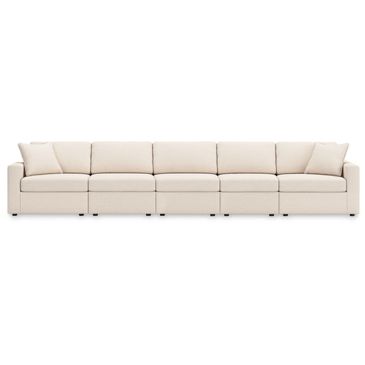 Modmax - Oyster - 5-Piece Sectional With 3 Armless Chairs
