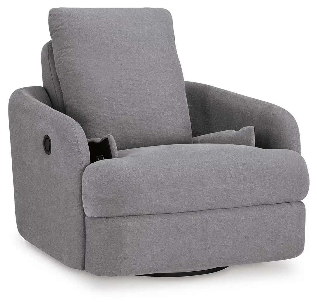 Modmax - Granite - Swivel Glider Recliner-3