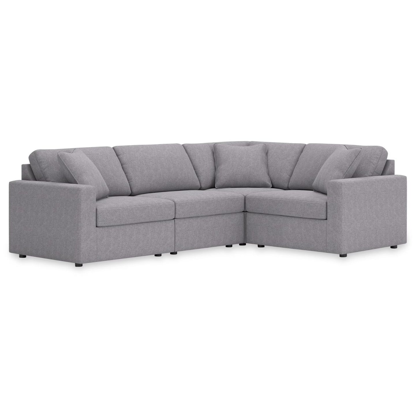 Modmax - Granite - 4-Piece Sectional