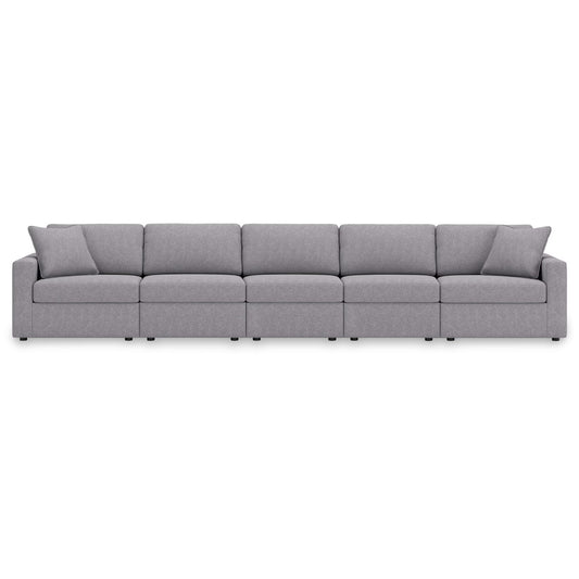 Modmax - Granite - 5-Piece Sectional With 3 Armless Chairs