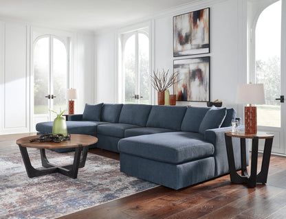 Modmax - Ink - 4-Piece Sectional With Laf And Raf Corner Chaises-2