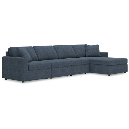 Modmax - Ink - 4-Piece Sectional With Raf Corner Chaise