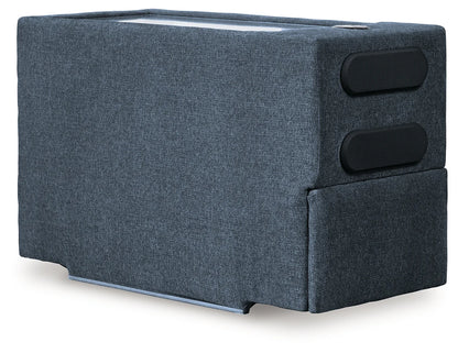 Modmax - Ink - 4-Piece Sectional With Audio System Console