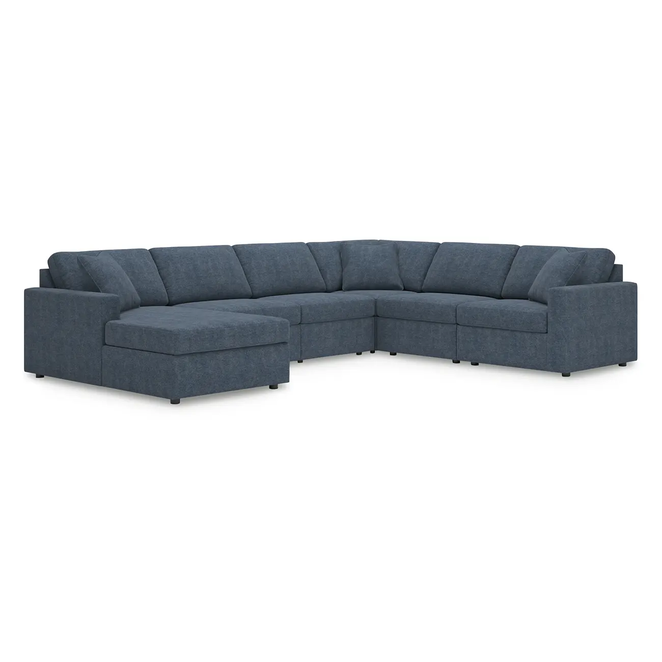 Modmax - Ink - 6-Piece Sectional With Laf Corner Chaise