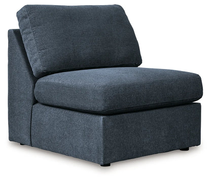 Modmax - Ink - 7-Piece Sectional With Laf And Raf Corner Chaises And With Storage Console
