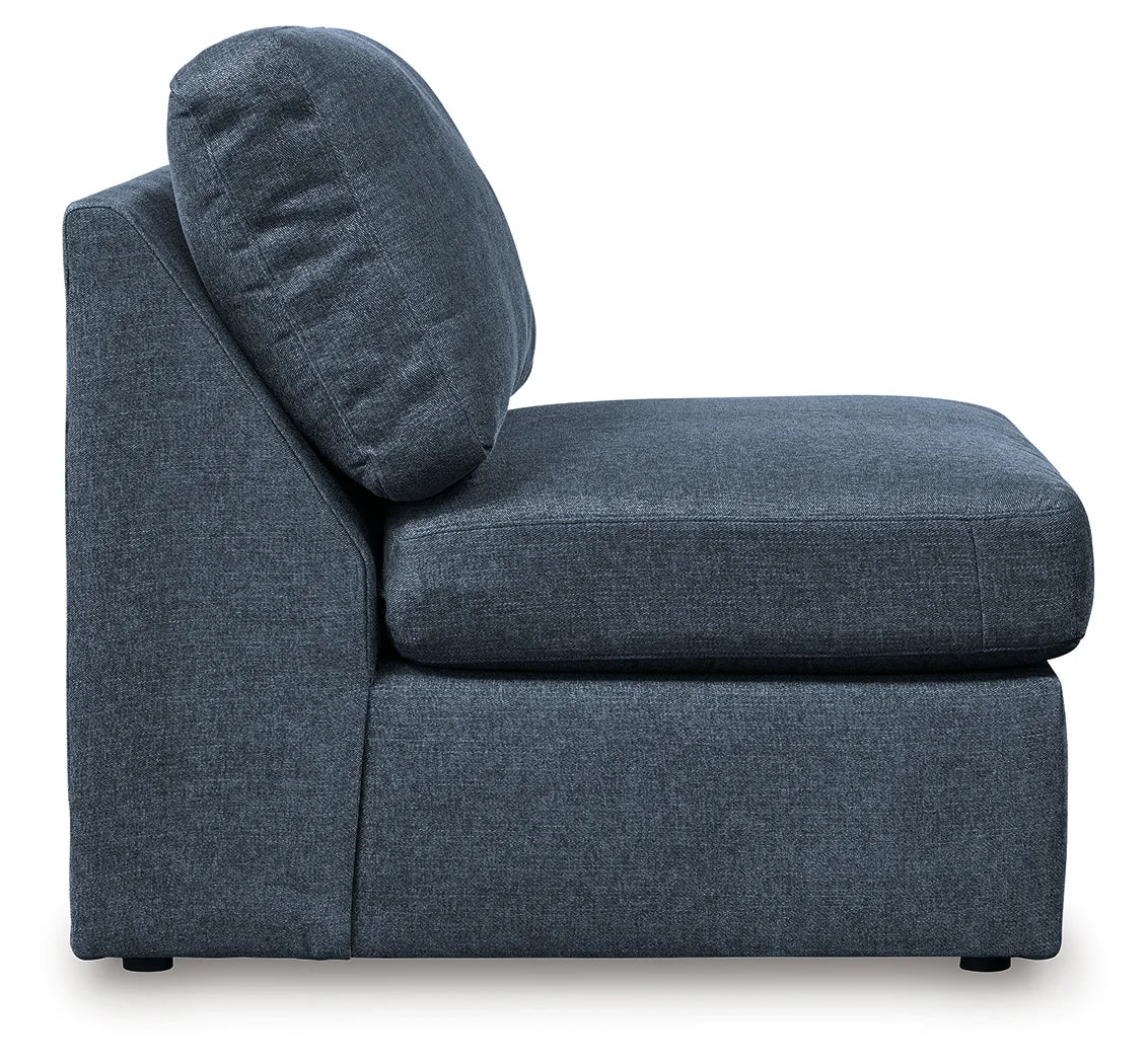 Modmax - Ink - 7-Piece Sectional With Laf And Raf Corner Chaises And With Storage Console