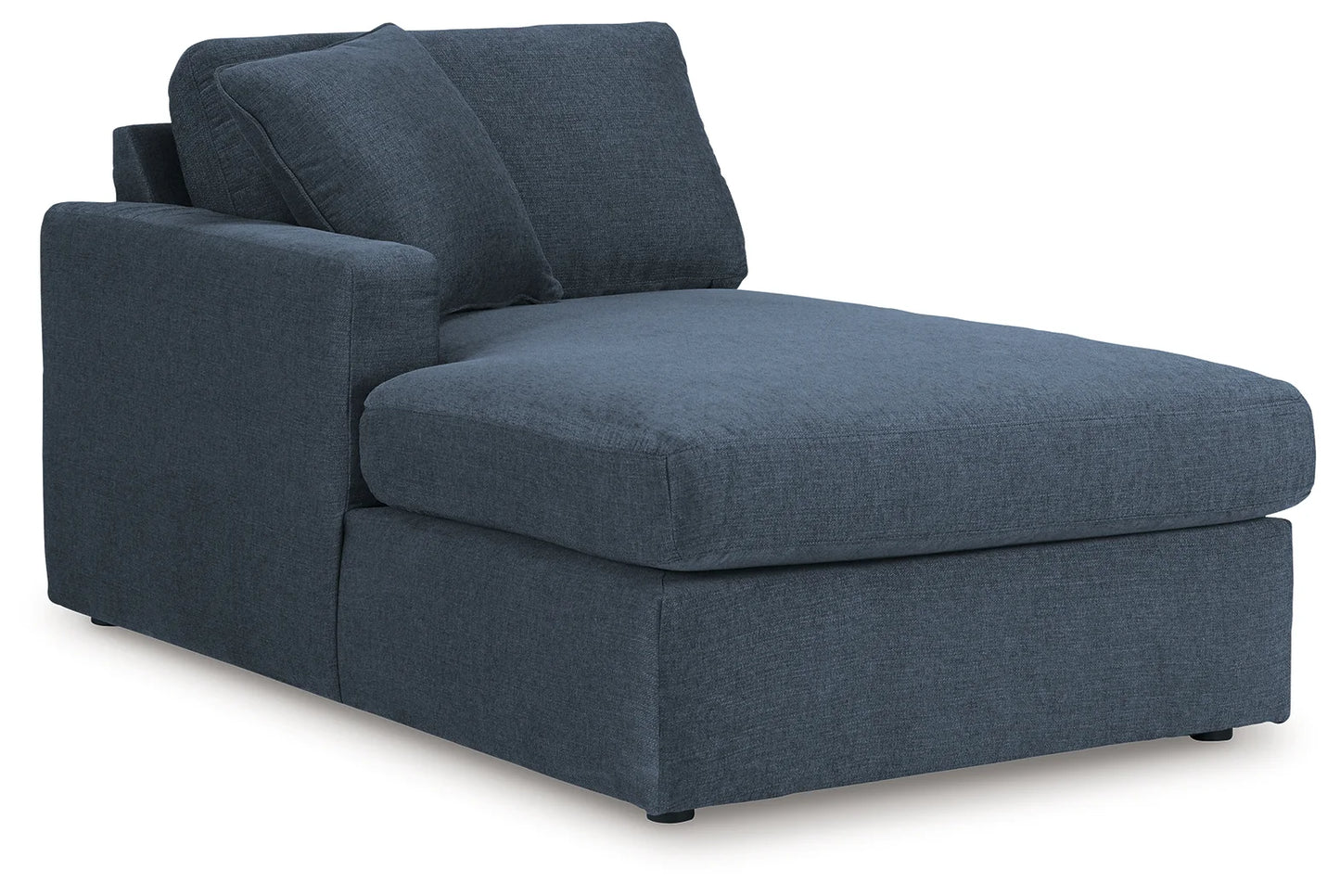 Modmax - Ink - 7-Piece Sectional With Laf And Raf Corner Chaises And With Storage Console